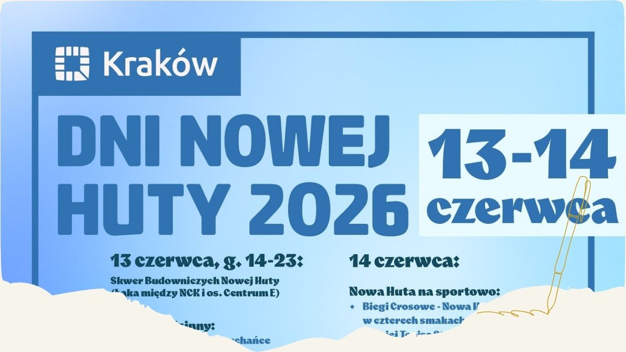 Dni Nowej Huty 2026 – spotkajmy się 13 i 14 czerwca