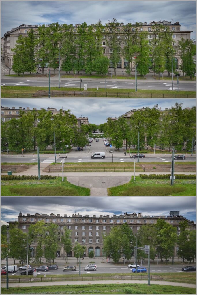 Nowa Huta miasto w parku czy park, który zasłonił miasto - Plac Centralny