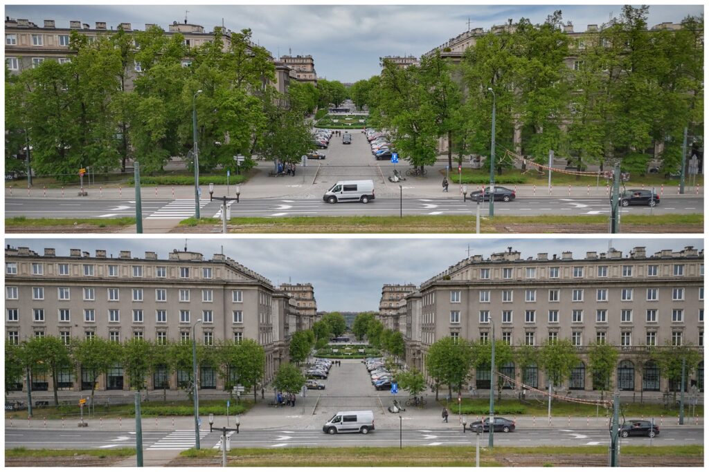 Nowa Huta miasto w parku czy park, który zasłonił miasto - Plac Centralny
